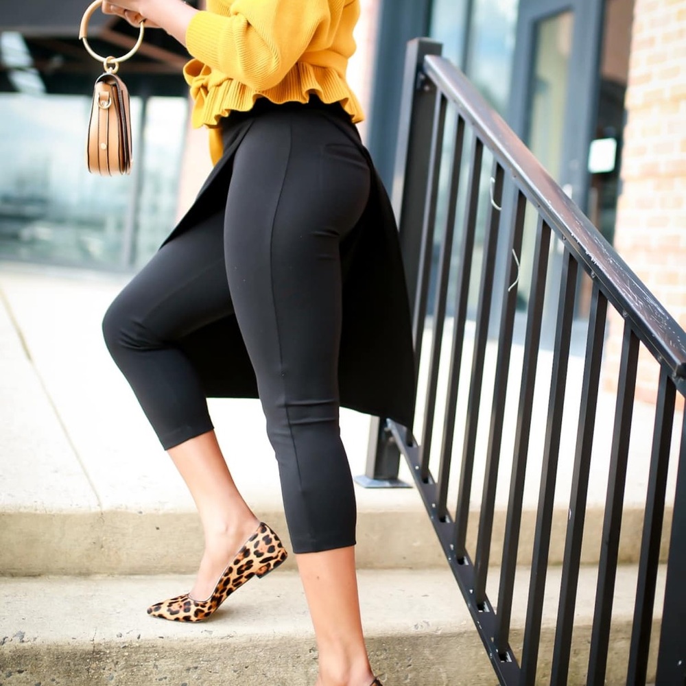 NWOT BETABRAND THE SASSIEST PANTS SKIRT BLACK WORK XL LONG